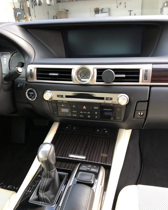 Lexus GS cena 120000 przebieg: 135000, rok produkcji 2017 z Mława małe 232